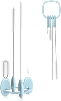 YOTIME Standing Straw Cleaner Brush Set, 4in1 Reusable Straw Brushes by YOTIME
