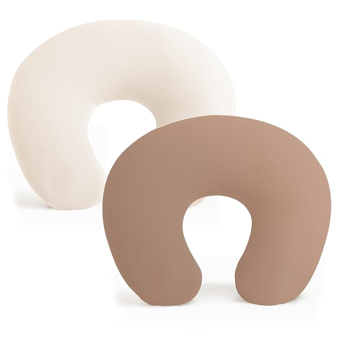 Konssy 2 Pack Nursing Pillow Covers, Stretchy and Soft Nursing Cover by Konssy