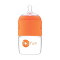 PopYum 5 oz Orange Anti-Colic Formula Making/Mixing/Dispenser Baby Bottle by PopYum