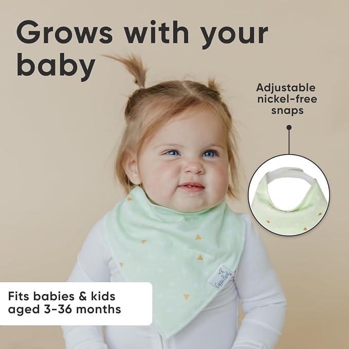Copper Pearl Baby Bandana Drool Bibs - Image 5