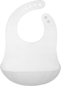 Olababy Fold N Go Silicone Baby Bib w Travel Case | Lightweight Design Eases by Olababy