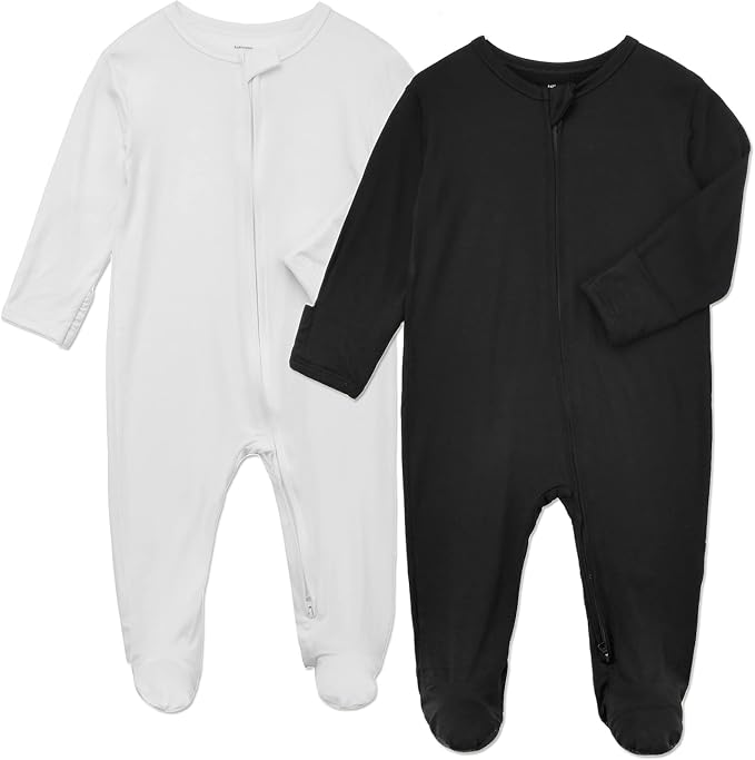 Aablexema Baby Footie Pajamas Zipper by Aablexema