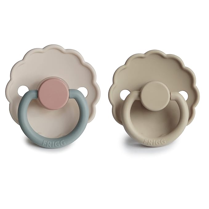 FRIGG Daisy SilkySoft Silicone Baby Pacifier | Made in Denmark | BPA-Free - Image 2