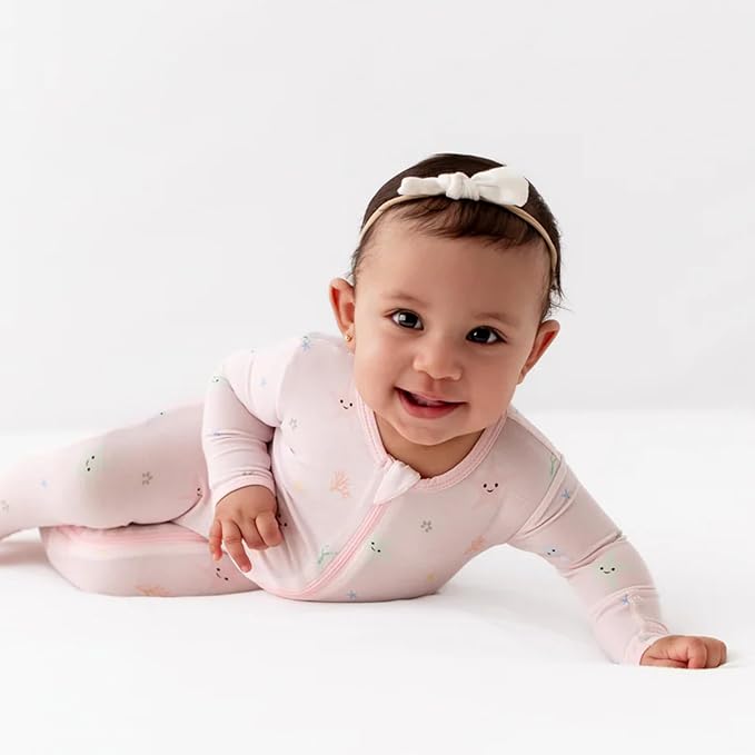 Bamboo Little Soft Baby Footie Pajamas, Baby Clothes, Newborn Sleepers - Image 7