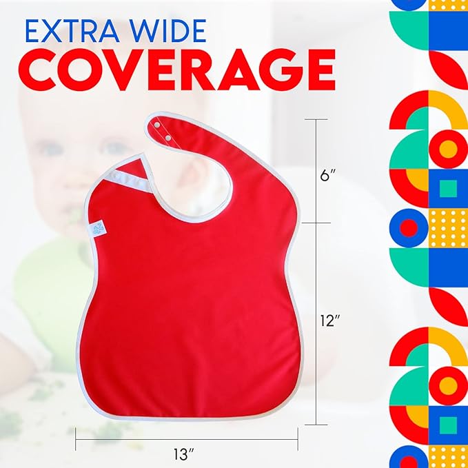Large Waterproof Bibs Primary Collection - Image 3