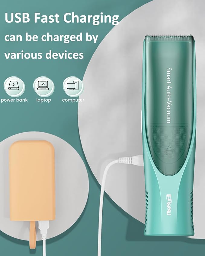 Baby Hair Clipper, Vaccum Hair Clippers - Image 6