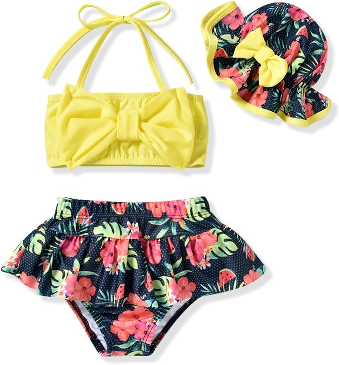 Aalizzwell Baby Girl 2-Piece Bikini Swimsuit by Aalizzwell