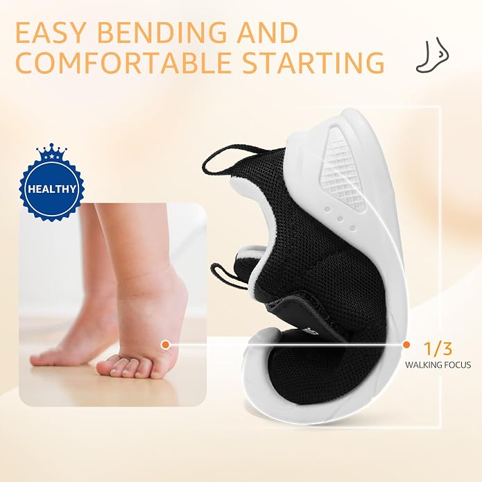 Baby Shoes Wide Toe Box Infant Boy Girl First Walker Shoe Toddler Crib Barefoot - Image 4