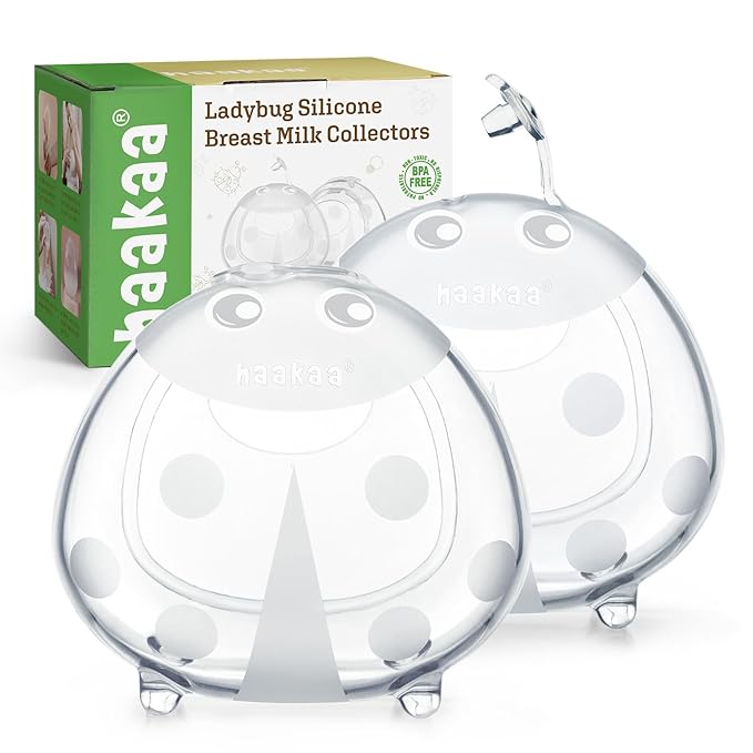 haakaa Ladybug Silicone Breast Milk Collector by haakaa
