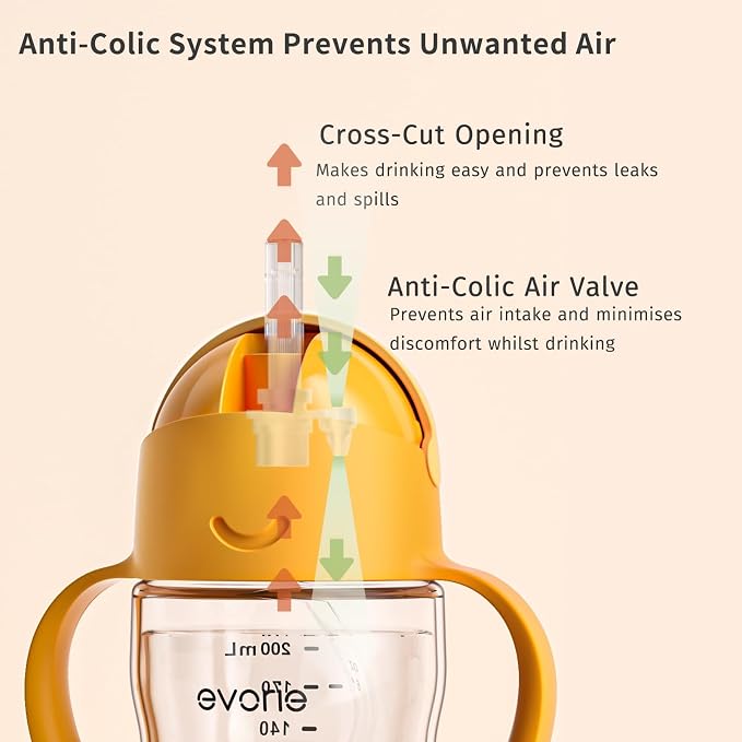 Evorie Tritan Weighted Straw Sippy Cup - Image 4