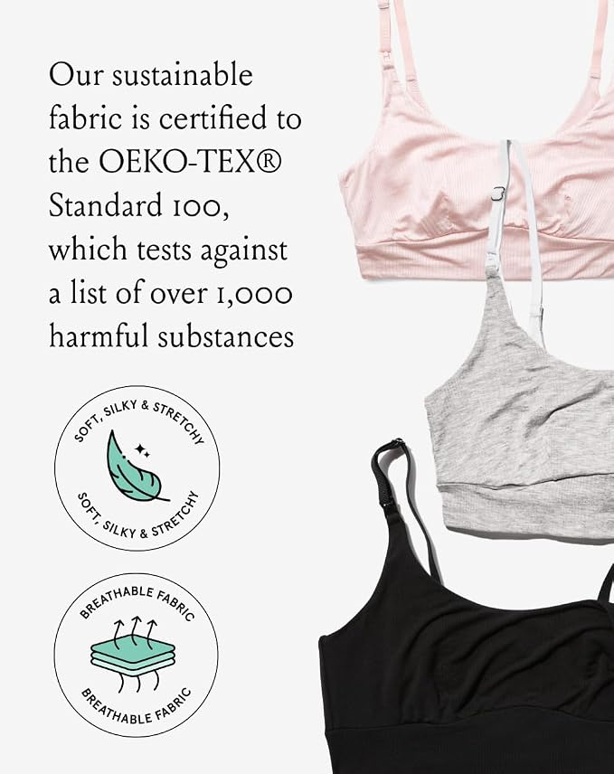 Bodily Everything Bra for Pregnancy, Nursing & Breastfeeding, Maternity & Sleep - Image 5