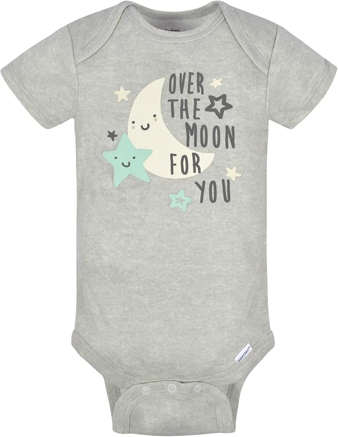 Gerber unisex-baby 8-pack Short Sleeve Onesies Bodysuits - Image 2
