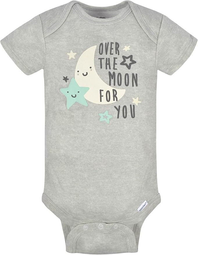 Gerber unisex-baby 8-pack Short Sleeve Onesies Bodysuits - Image 2