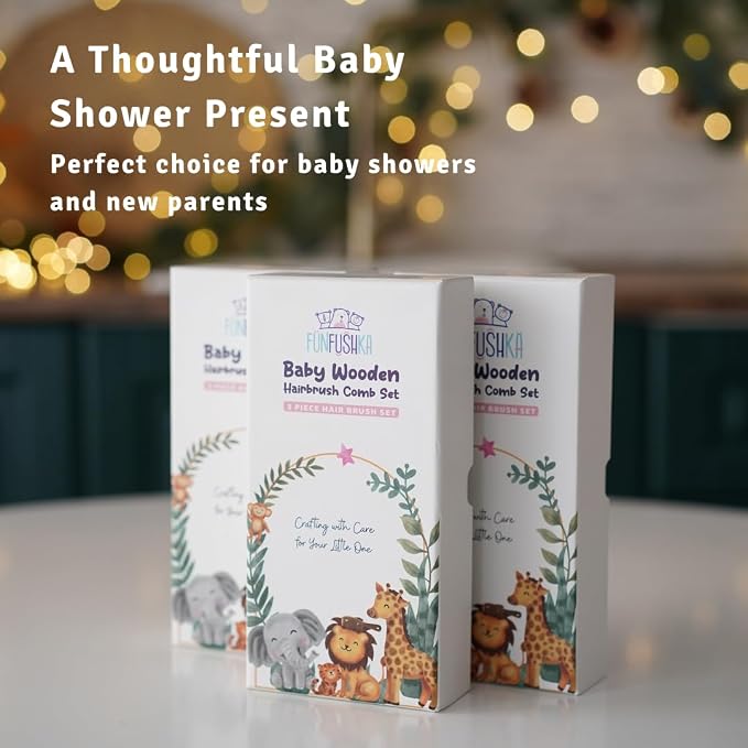 Baby Hair Brush Set for Newborns & Toddlers - Image 5