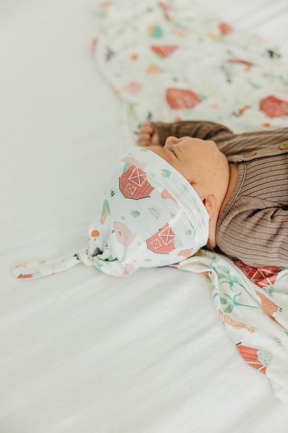 Copper Pearl Baby Swaddle Blanket - Image 4