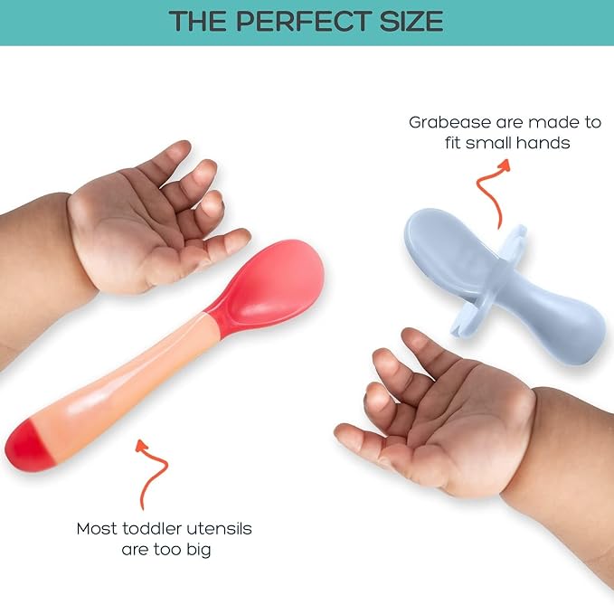 Grabease Baby Spoon & Fork Set - Image 5