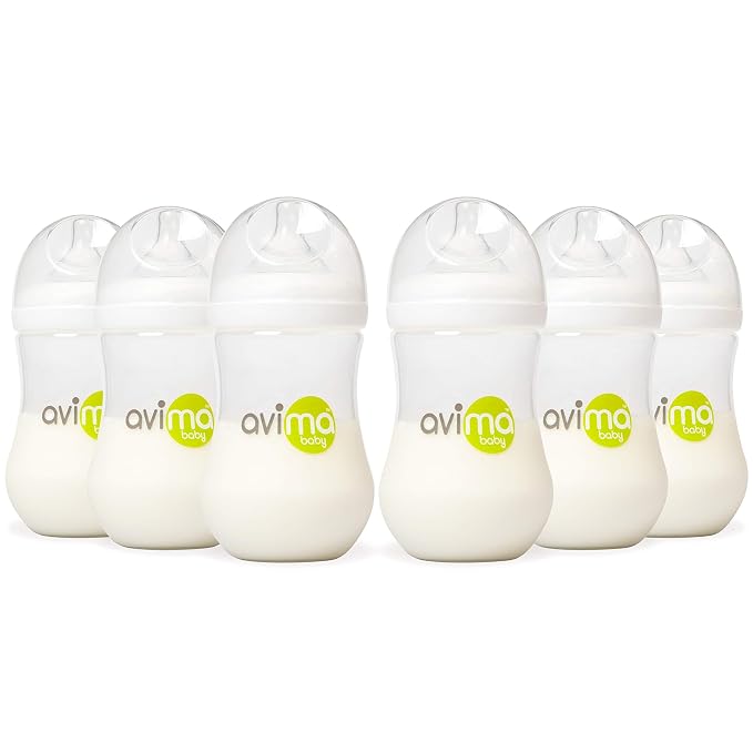 Avima Baby 9 oz Anti Colic Baby Bottles by AvimaBaby