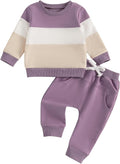Fernvia Toddler Baby Girl Clothes 3 6 9 12 18 24 Months Fall Outfits Solid Long by Fernvia
