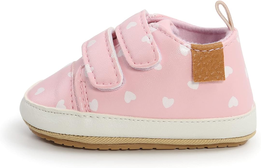 Clowora Baby Boys Girls Shoes Non-Slip Rubber Sole Sneakers Infant First - Image 5