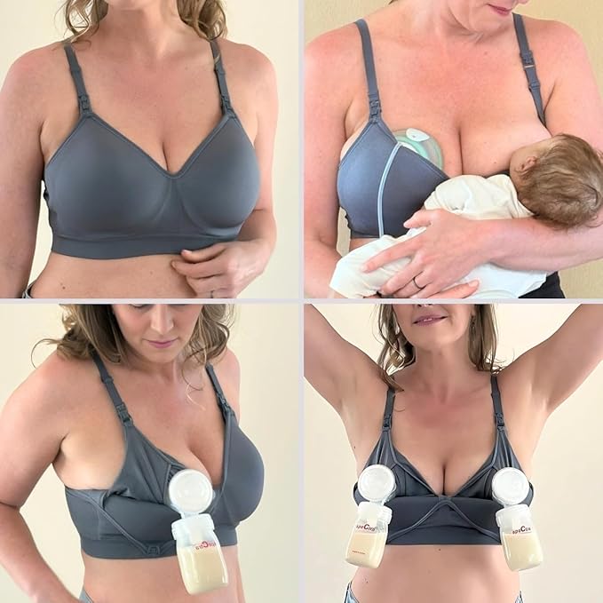 Supermom Hands Free Pumping and Nursing Bra - Image 2