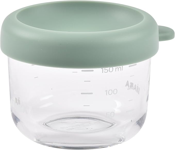 BEABA 5 oz Glass Baby Food Jars by BEABAUSA