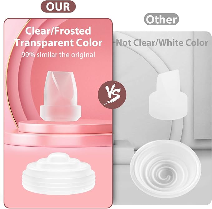 14PCS Breast Pump Parts, M5 Breast Pumps Replacement Accessories Breastfeeding - Image 4