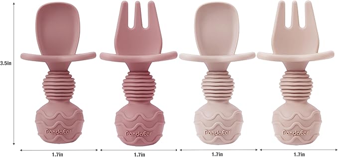 PandaEar 2 Pack Toddler Divided Suction Plates - Image 4