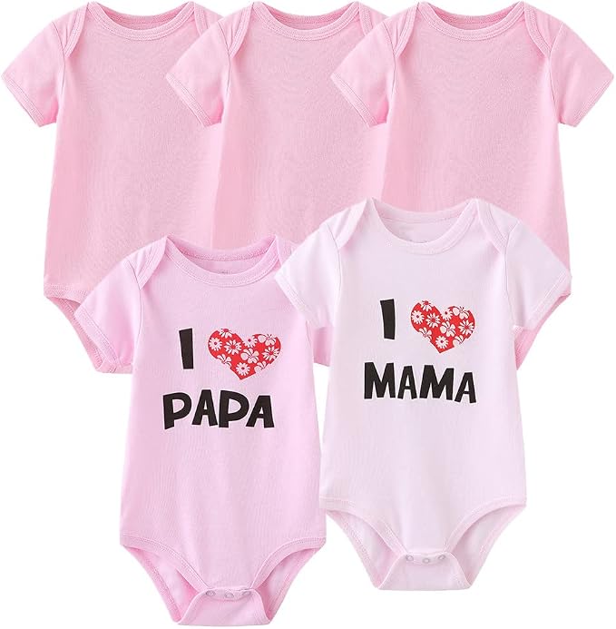 Newborn Layette Gift Set Bodysuits Pants - Image 2