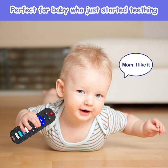 Baby Teething Toys, Food Grade Silicone Teether - Image 4
