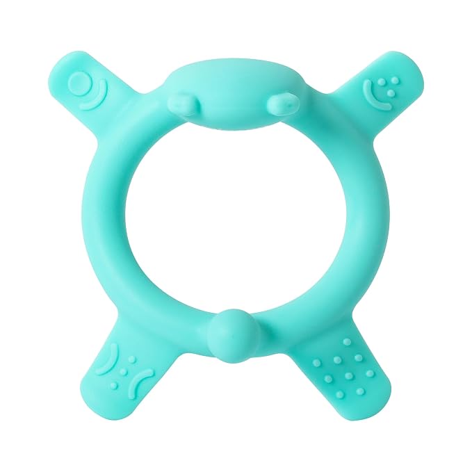 Pigeon Silicone Baby Teether – Multi-Textured Teething Relief Toys, Lightweight by PIGEON