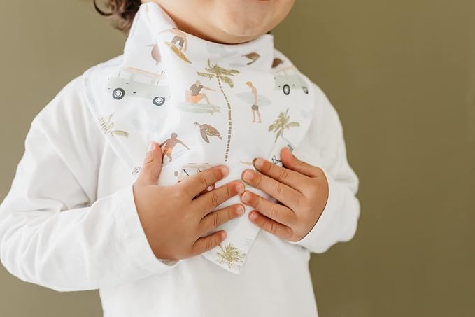 Copper Pearl Baby Bandana Drool Bibs - Image 7