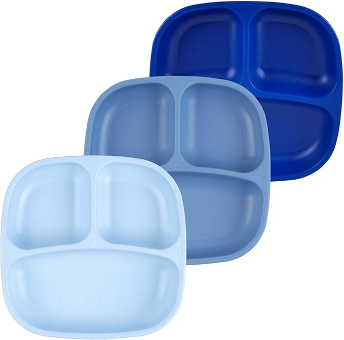 Re-Play Toddler Plates with Dividers by Re-Play