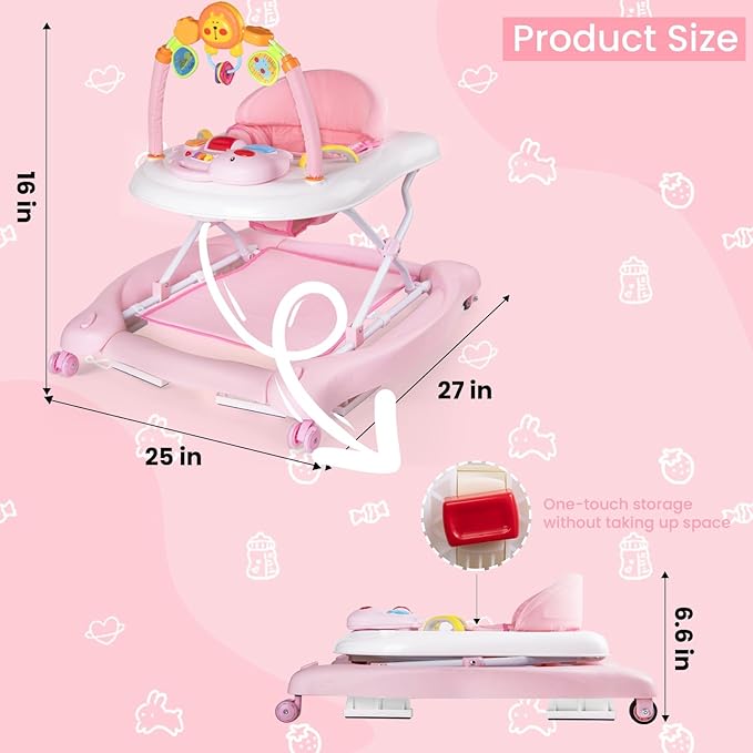 5-in-1 Baby Walker, Baby Walkers - Image 9