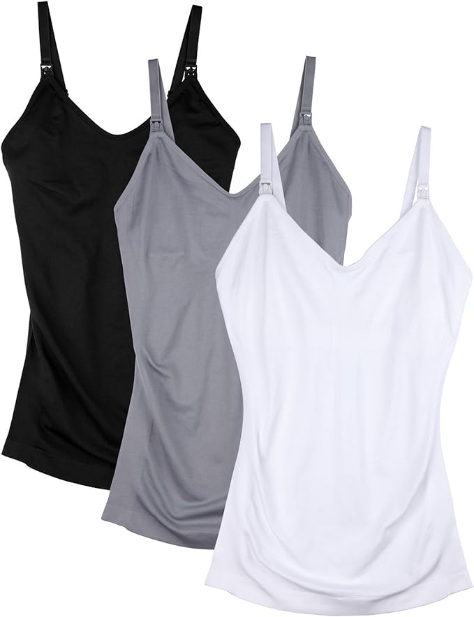 Womens Maternity Nursing Tank Cami by DAISITY