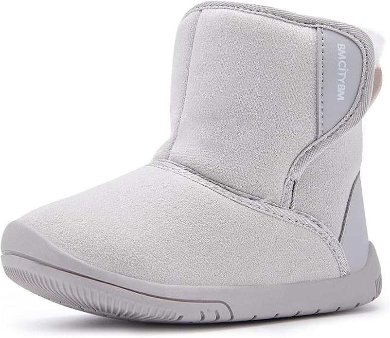 BMCiTYBM Girls Boys Snow Boots Warm Winter Fur Lined Baby Shoes by BMCiTYBM