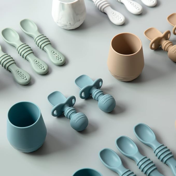 SAMiGO Silicone Baby Utensils - Image 8