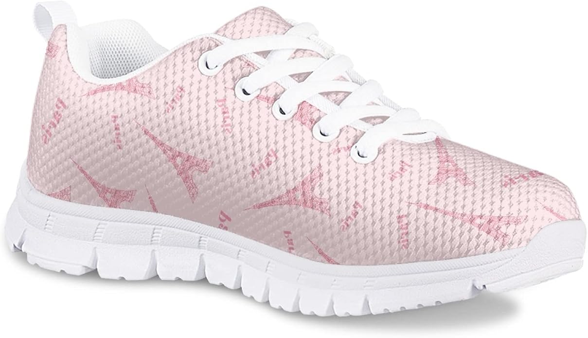 MARSVOVO First Shoes for Walking Boy Girl Athletic Lightweight Flexible Lace-up - Image 4