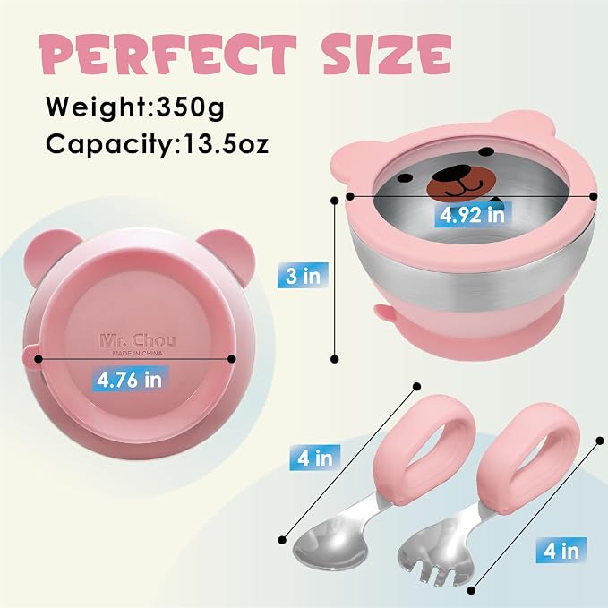 MR. CHOU Baby Suction Bowl Set - Image 8