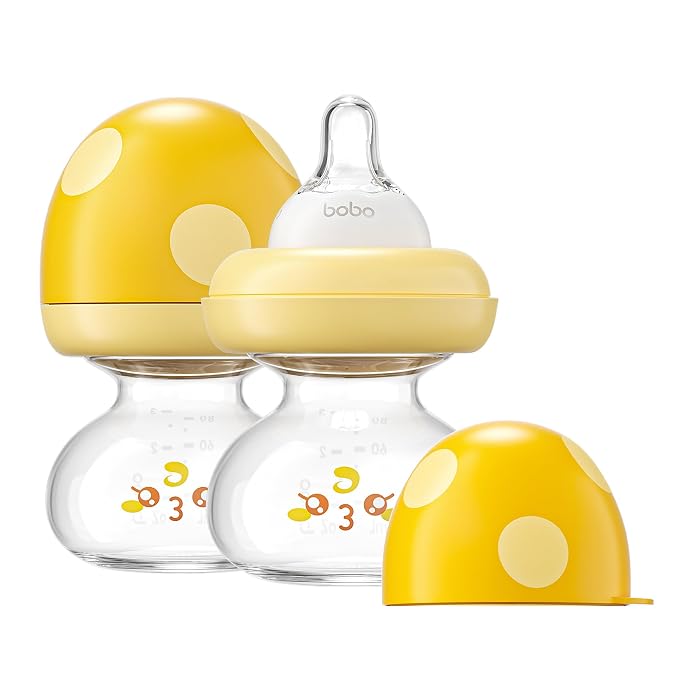YOHKOH Newborn Glass Baby Bottles by Home