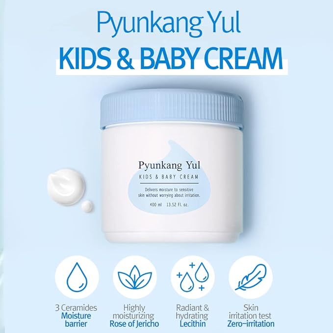 Pyunkang Yul PKY Kids & Baby Cream 400 milliliters / Moisturizer without - Image 3
