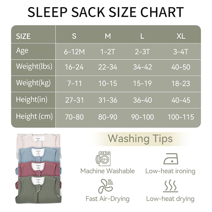Rayon Made from Bamboo Toddler Sleep Sack - Image 6