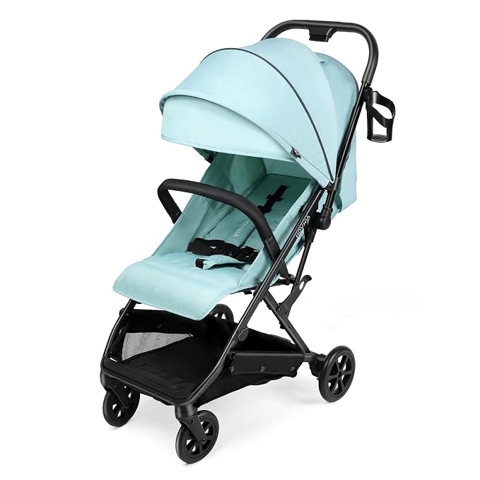 Lightweight Stroller, One-Hand Fold Compact Travel Stroller from Birth to 55 lbs by HOVNIA