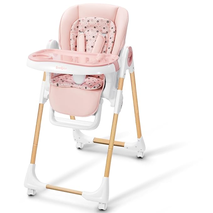 Foldable High Chair with Soft Cushion, High Chairs by Babilous