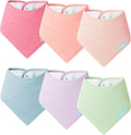 PurComfy SuperSoft Baby Bibs, Premium Bamboo Bandana Drool Bibs by PurComfy