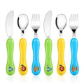 Lehoo Castle 6 Pieces Toddler Utensils, Kids Silverware by LehooCastle
