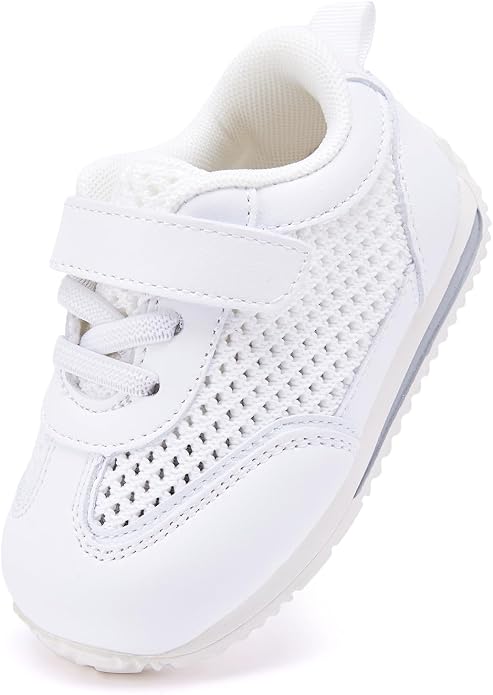 BMCiTYBM Baby Boy Girl Shoes Breathable Mesh Walking Shoes Lightweight Non-Slip by BMCiTYBM