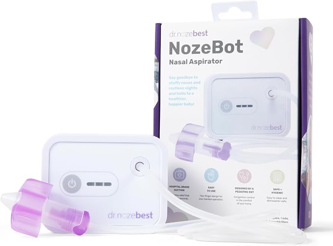 Dr. Noze Best NozeBot Electric Baby Nasal Aspirator - Image 9