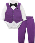 A&J DESIGN Baby Boy Suits Clothes Infant Toddler Formal Gentleman Outfits by AJDESIGN