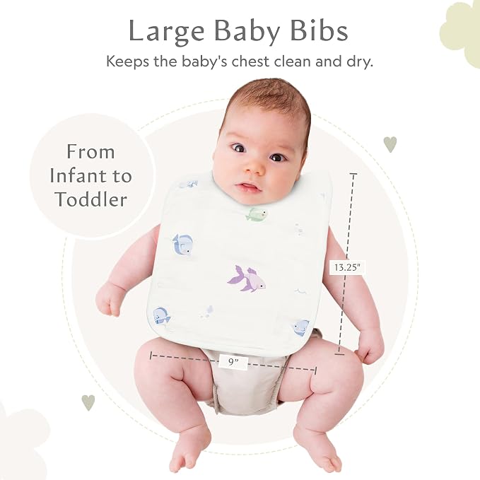 Bamboo Little Baby Bibs - Image 2