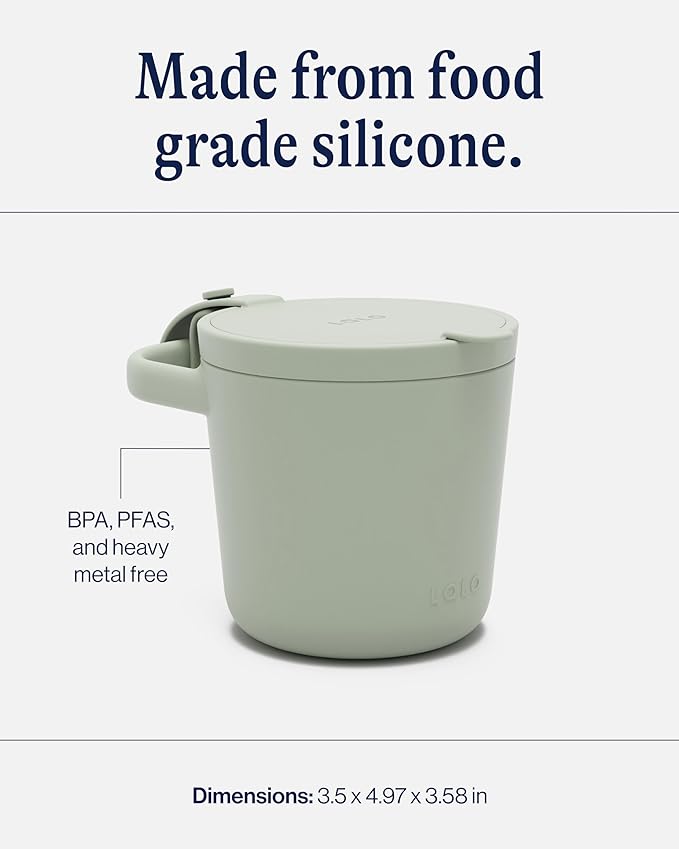 Lalo Snack Cup - Mess-Free Silicone Snack Cups - Image 4